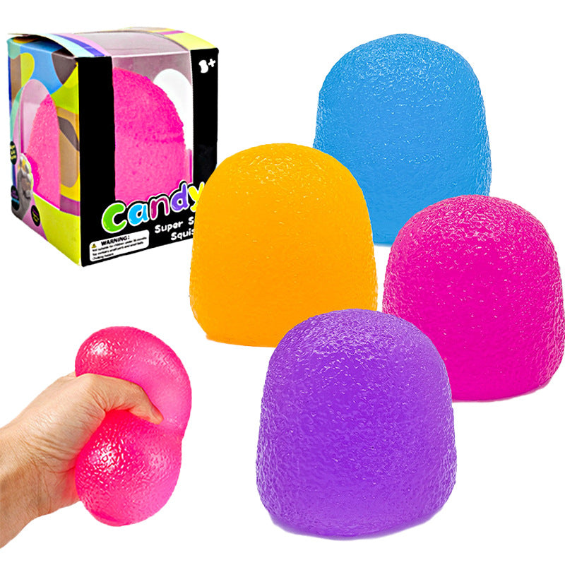 Cube Ice Cube Malt Sugar Squeezing Toy