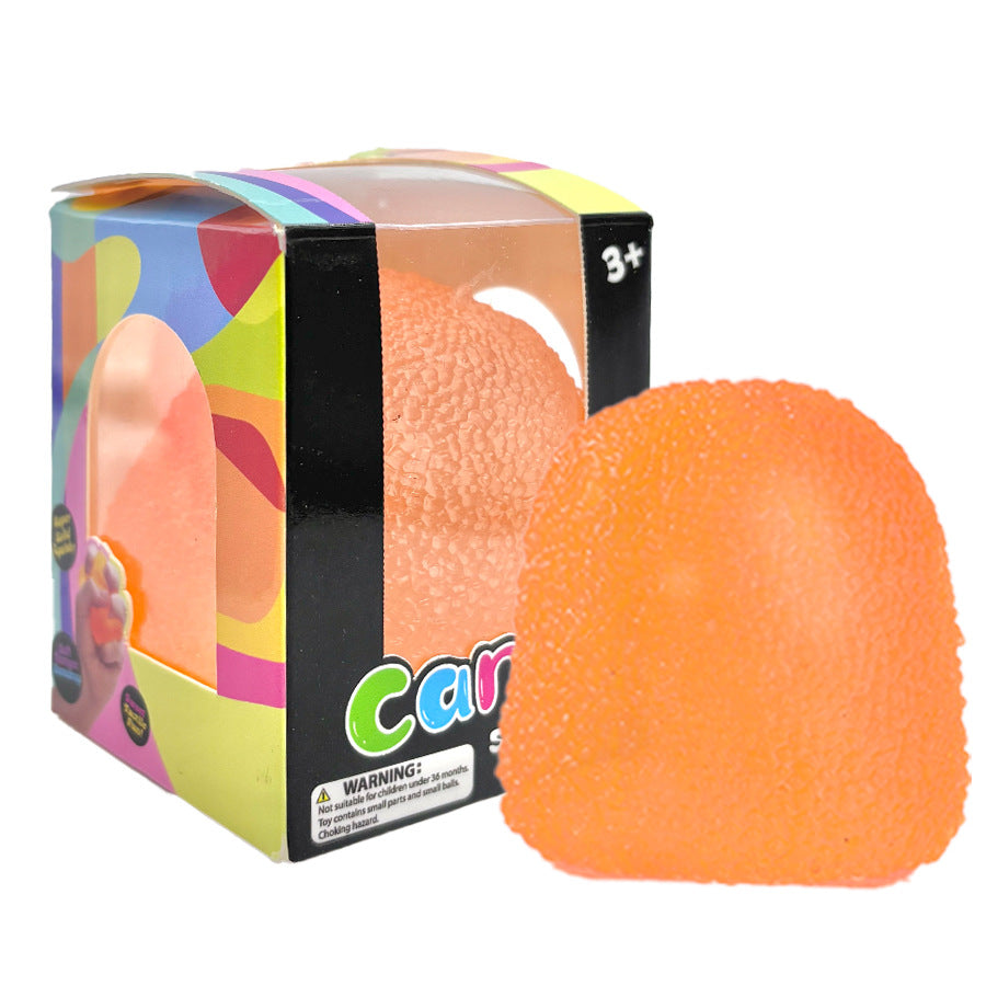 Cube Ice Cube Malt Sugar Squeezing Toy
