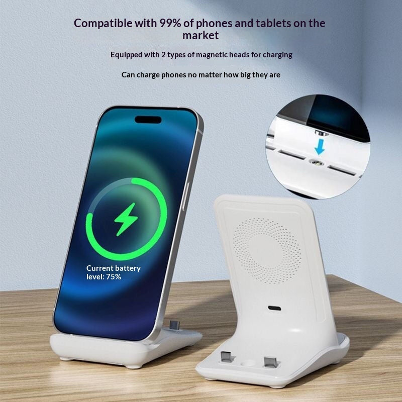 Fast-Charging Wireless Phone Stand
